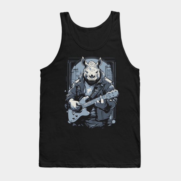 rhino rocks Tank Top by lkn